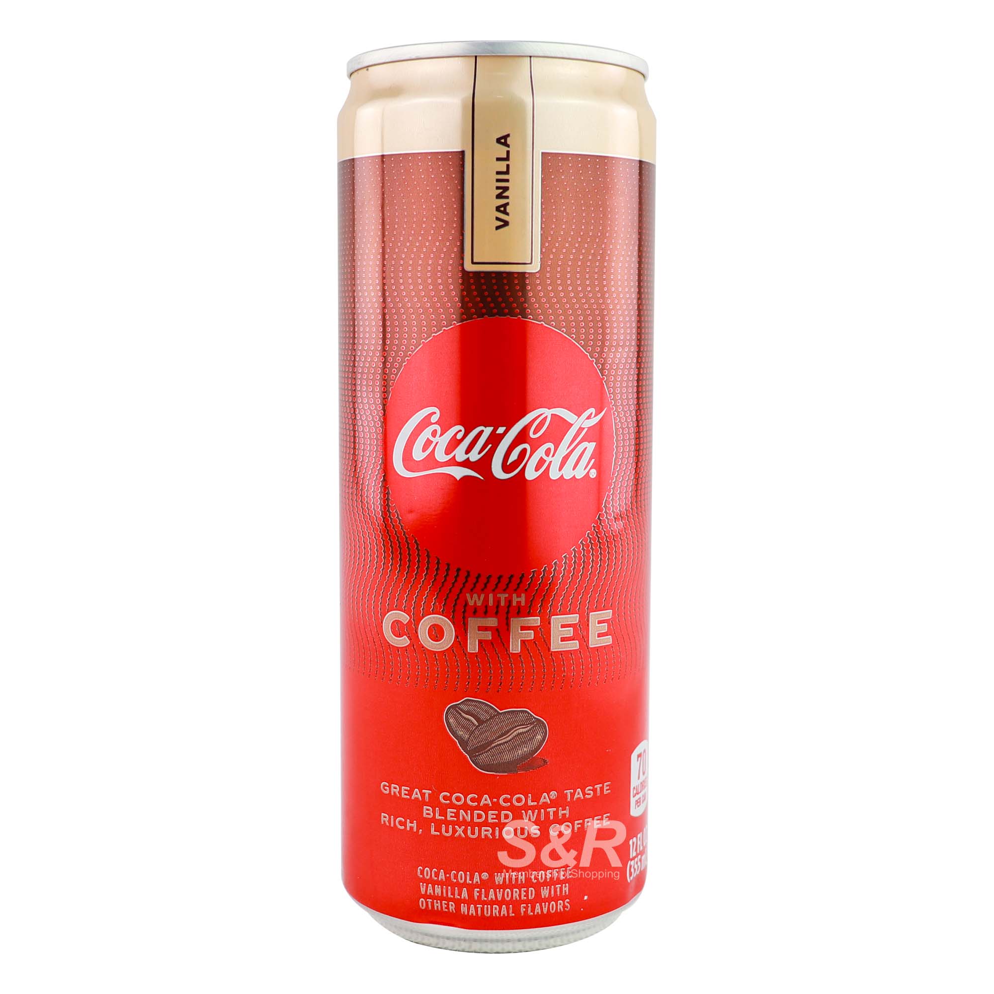 Coca-Cola with Coffee Vanilla Flavored 355mL Coca-Cola with Coffee Vanilla Flavored 355mL